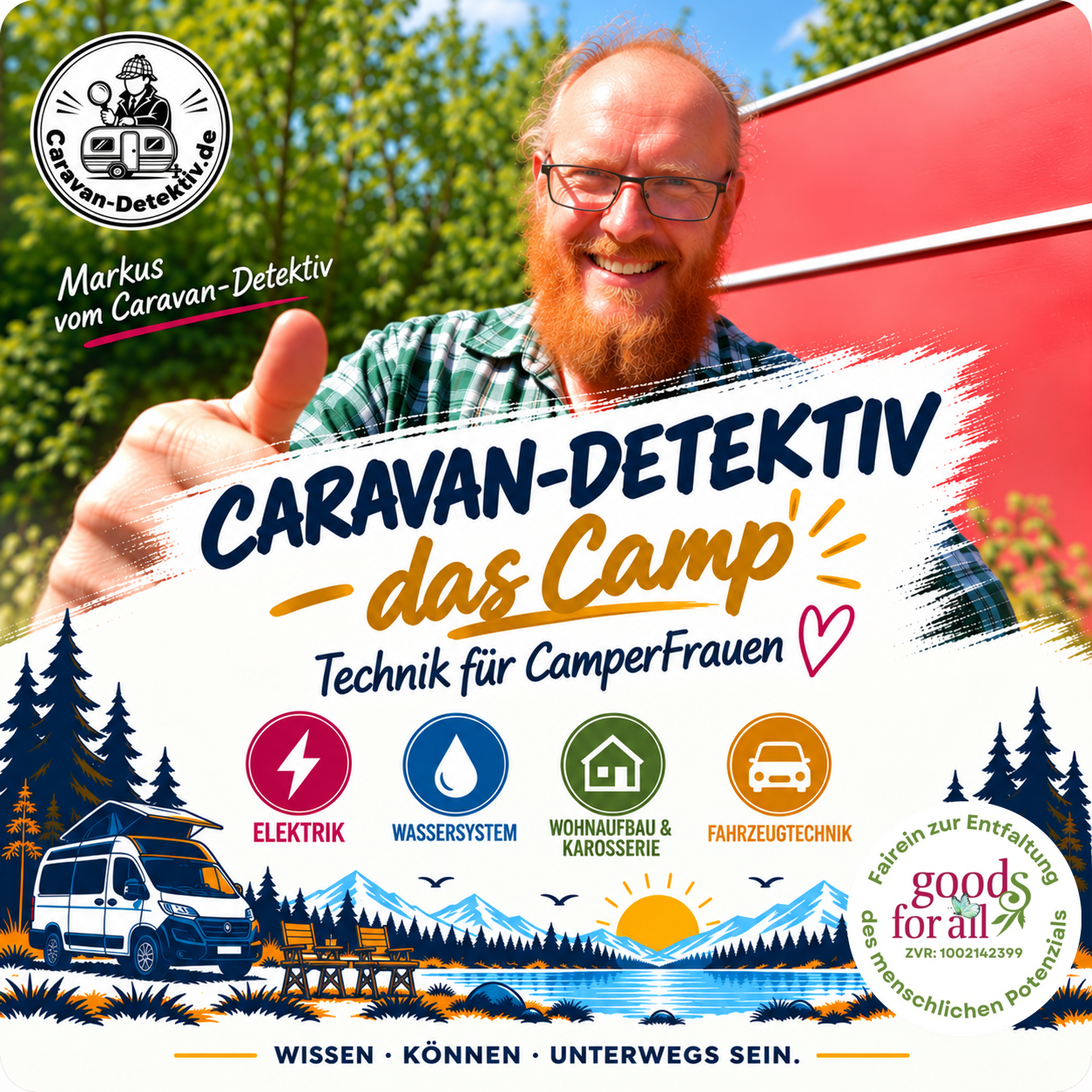 Caravan-Detektiv – Technik für CamperFrauen